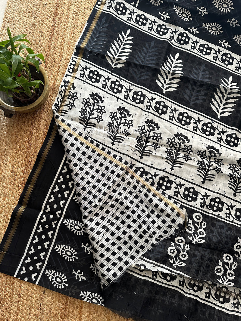  Chanderi Silk Printed Saree