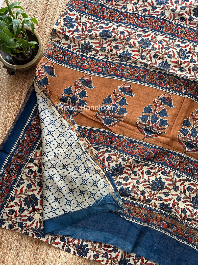  Chanderi Silk Printed Saree