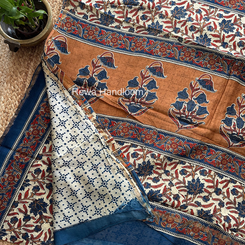  Chanderi Silk Printed Saree