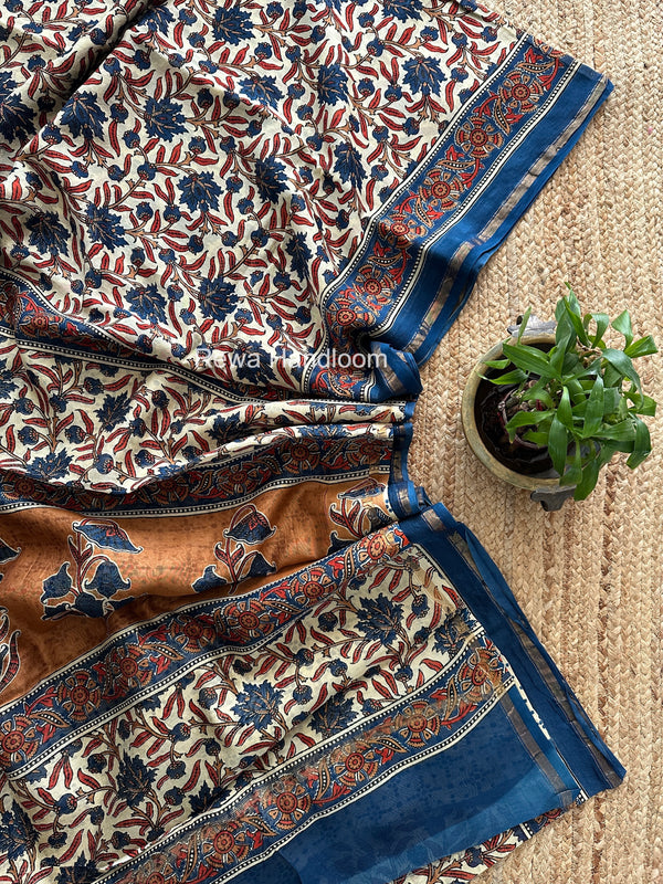  Chanderi Silk Printed Saree