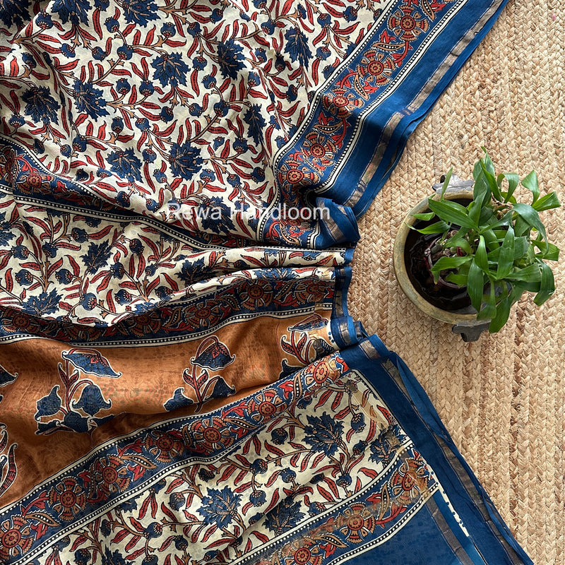  Chanderi Silk Printed Saree
