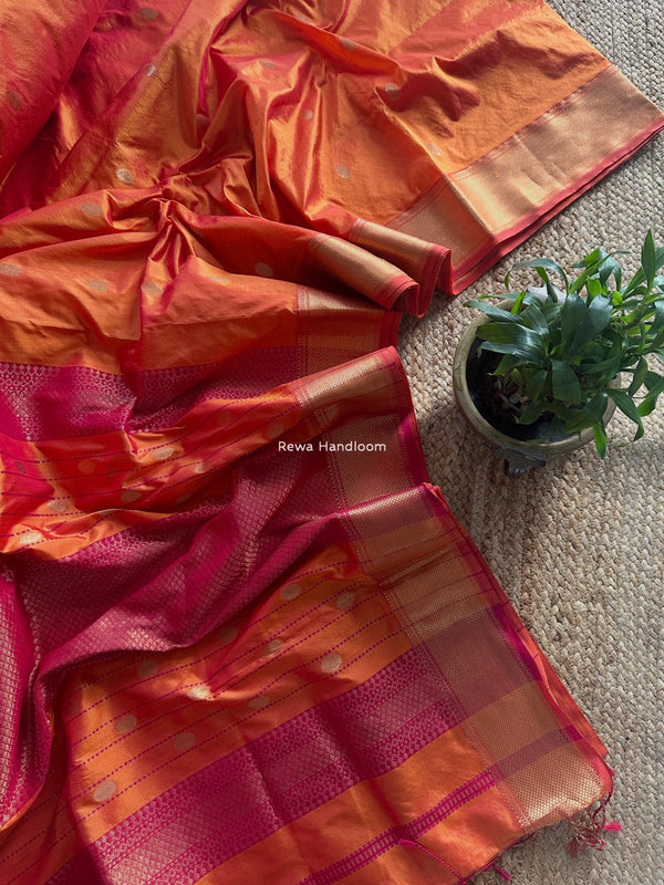 Maheshwari Pure Silk Saree