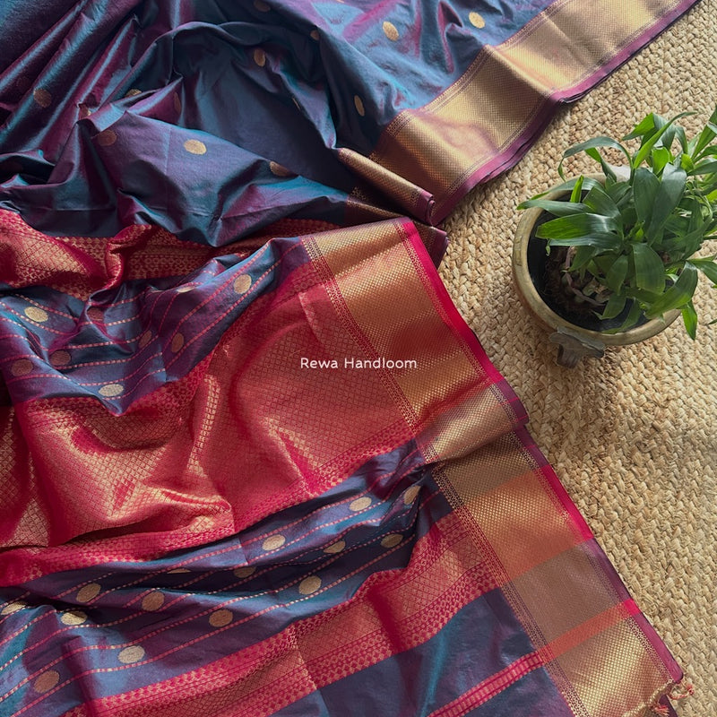 Maheshwari Pure Silk Saree
