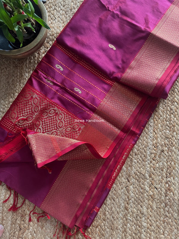 Maheshwari Pure Silk Saree