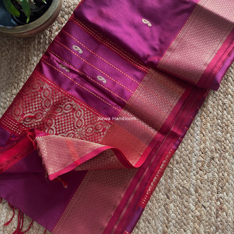 Maheshwari Pure Silk Saree