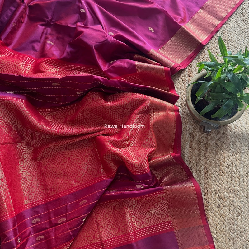 Maheshwari Pure Silk Saree