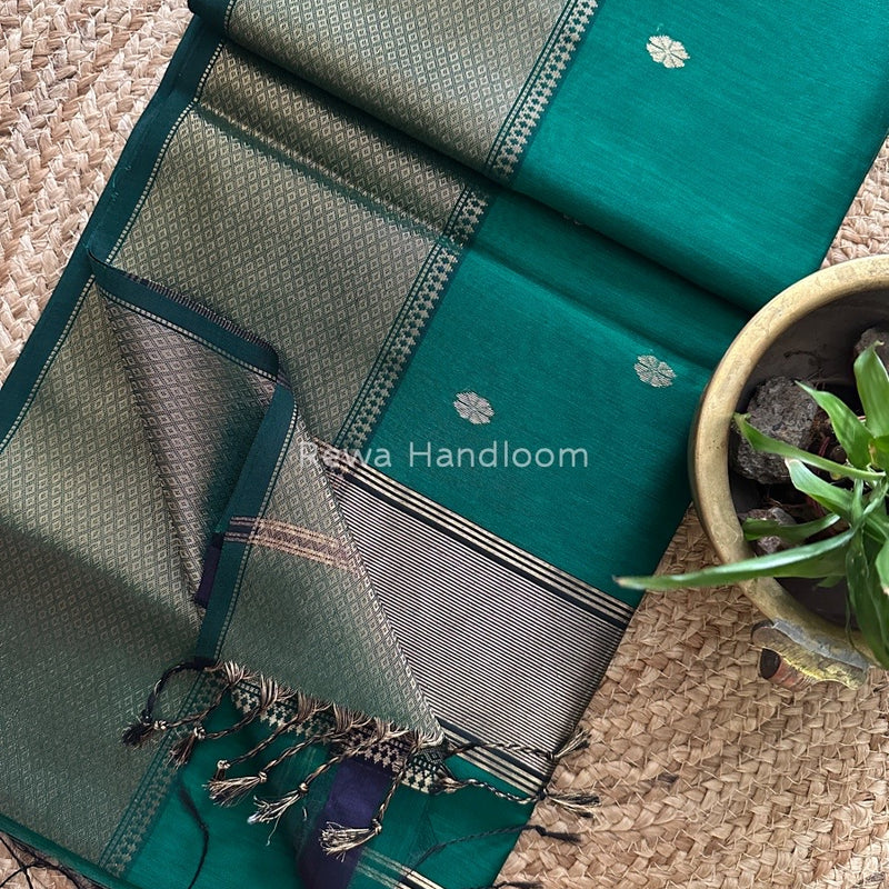 Maheshwari Zari Skirt Butti Saree