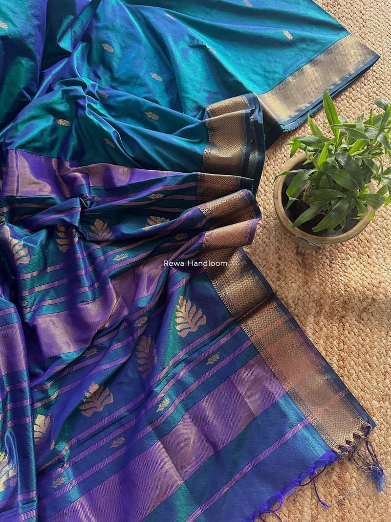 Maheshwari Pure Silk Saree