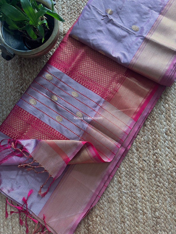 Maheshwari Pure Silk Saree