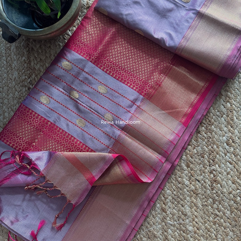 Maheshwari Pure Silk Saree