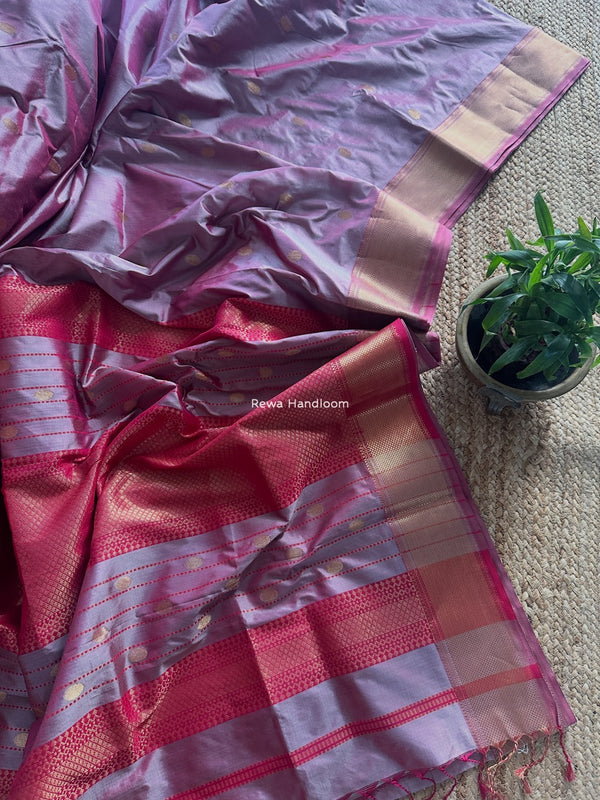 Maheshwari Pure Silk Saree