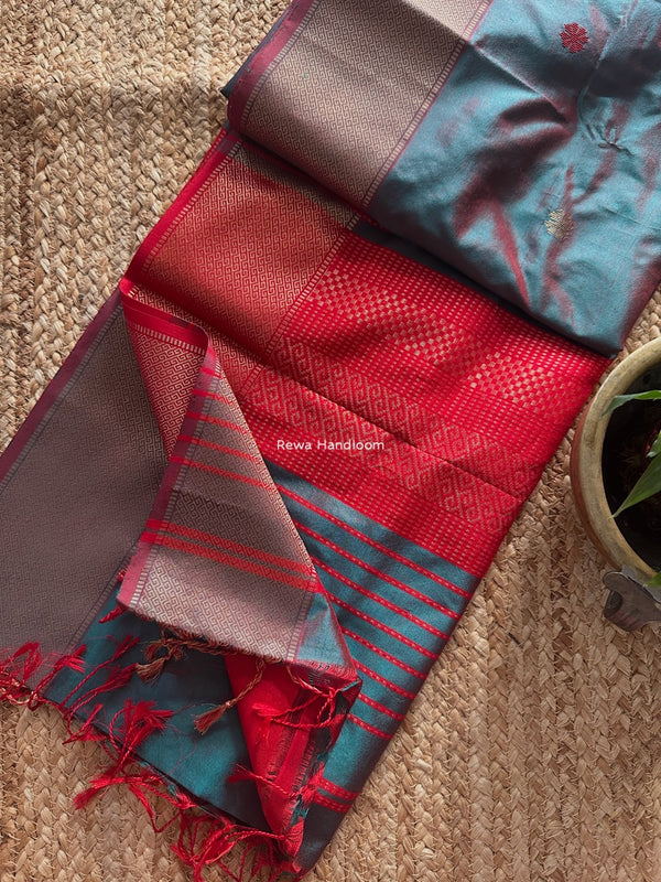 Maheshwari Pure Silk Saree