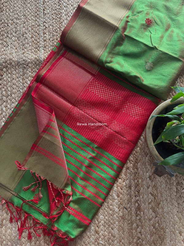 Maheshwari Pure Silk Saree