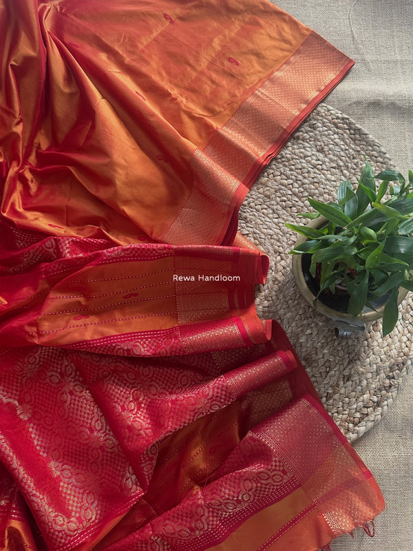 Maheshwari Pure Silk Saree