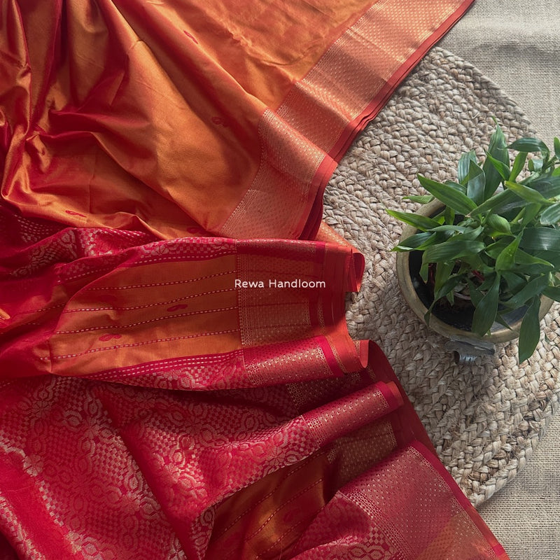 Maheshwari Pure Silk Saree