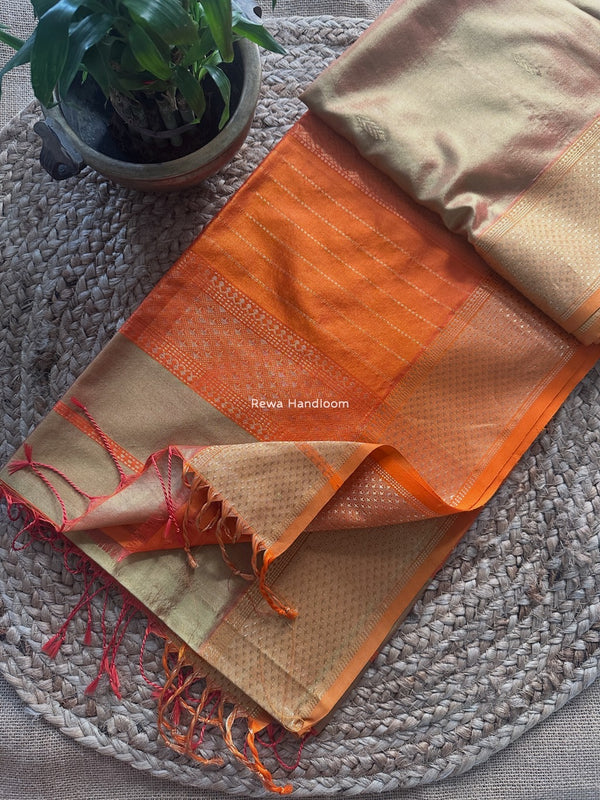 Maheshwari Pure Silk Saree