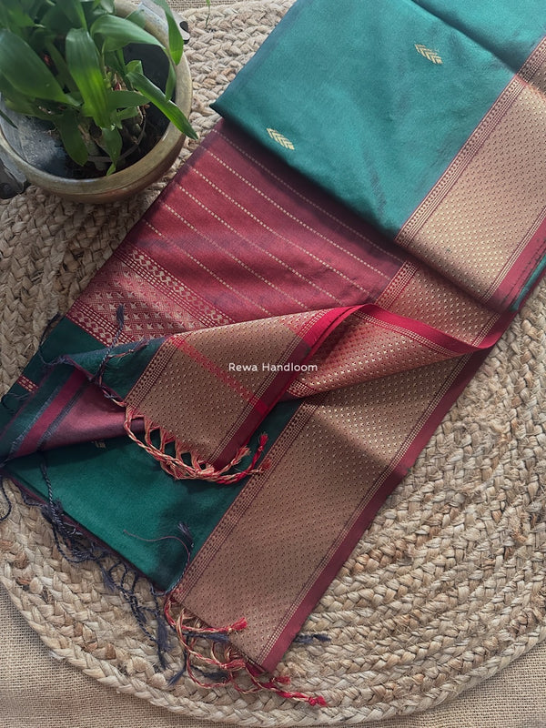 Maheshwari Pure Silk Saree