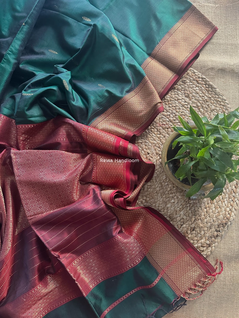 Maheshwari Pure Silk Saree