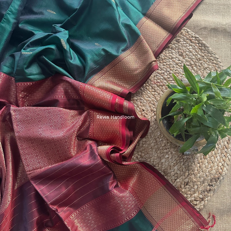 Maheshwari Pure Silk Saree