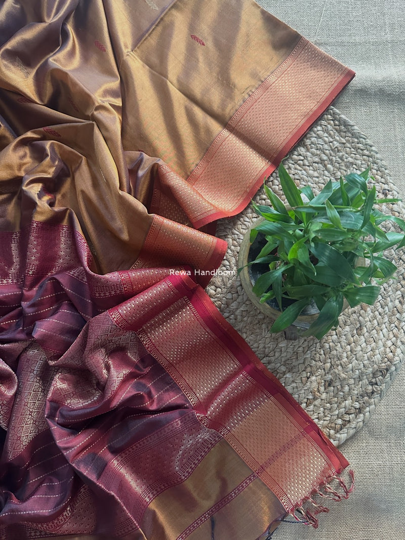 Maheshwari Pure Silk Saree
