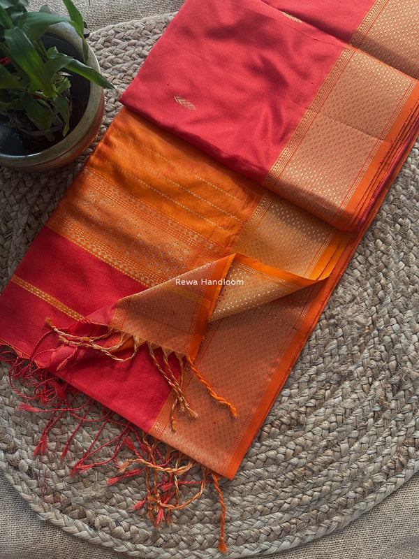 Maheshwari Pure Silk Saree