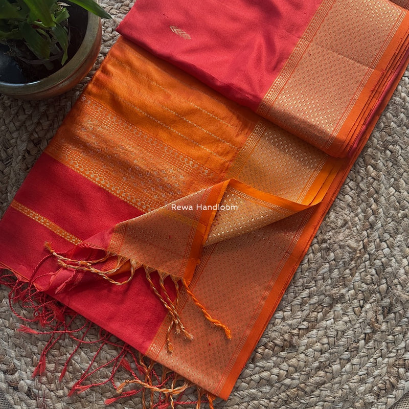 Maheshwari Pure Silk Saree