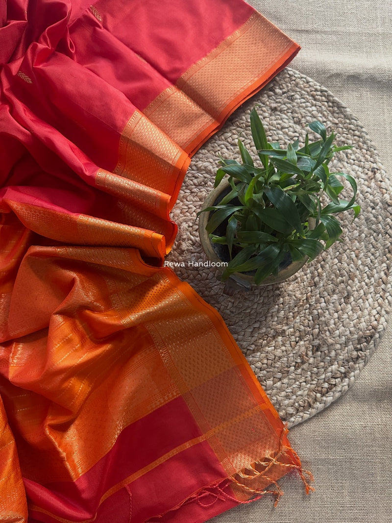 Maheshwari Pure Silk Saree