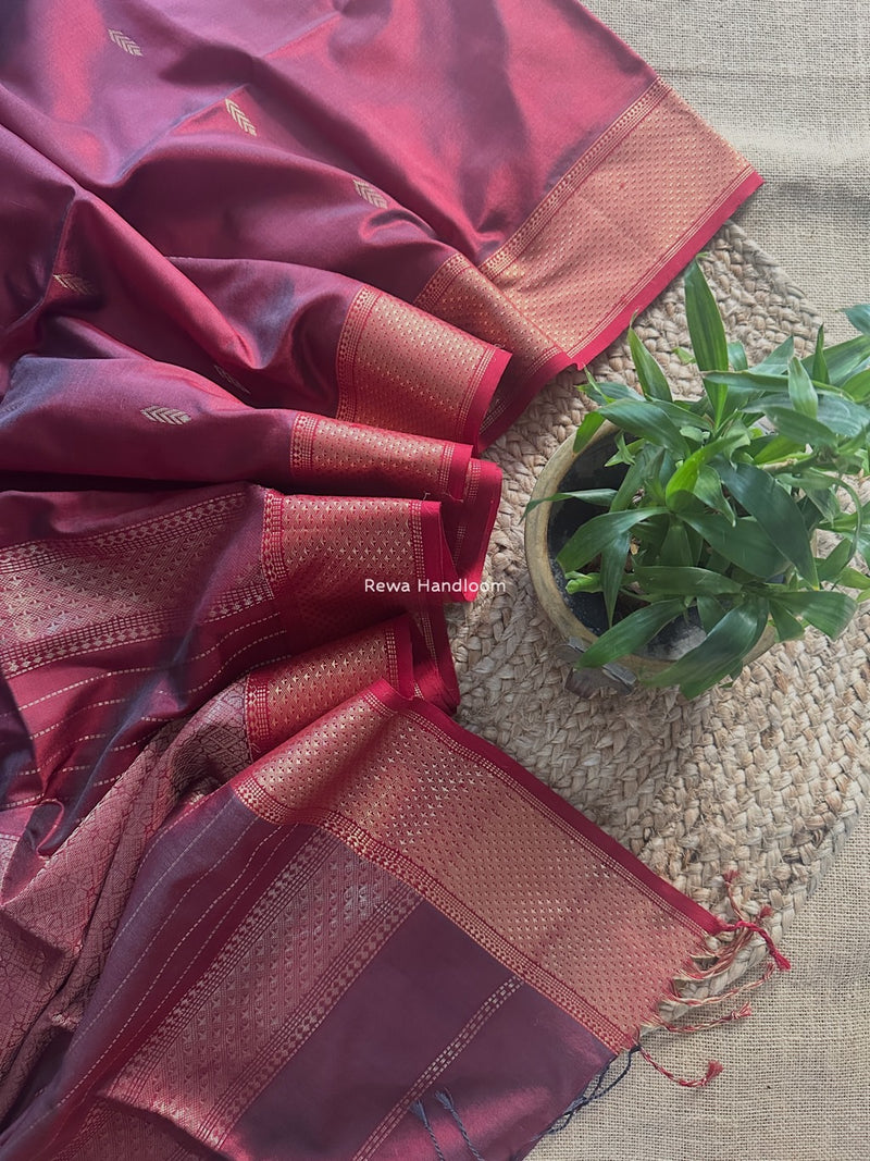 Maheshwari Pure Silk Saree