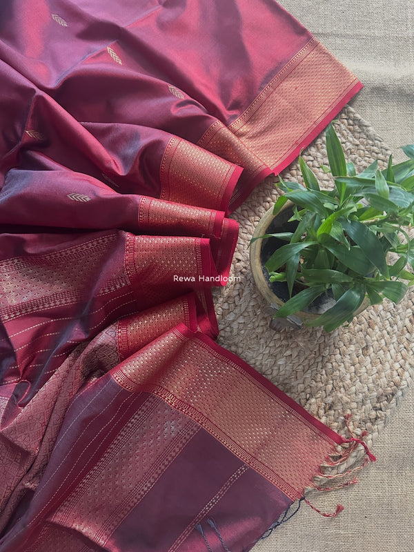 Maheshwari Pure Silk Saree