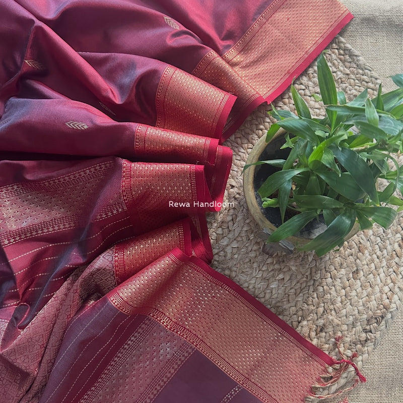 Maheshwari Pure Silk Saree