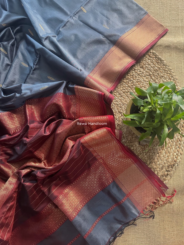 Maheshwari Pure Silk Saree
