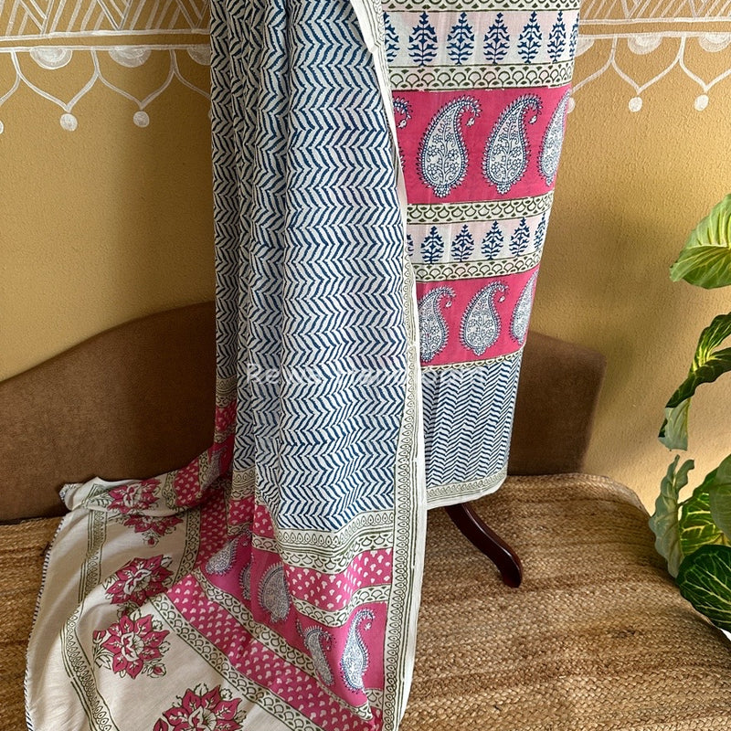  Bagh Print Suit