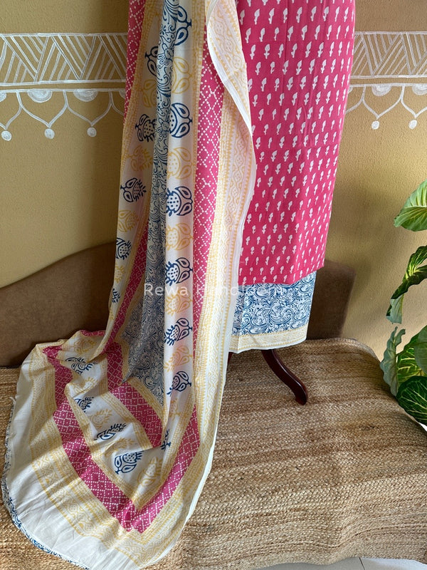  Bagh Print Suit
