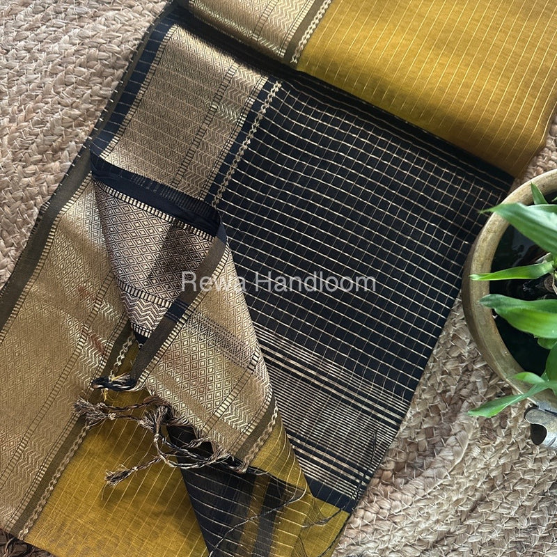 Maheshwari Zari Linning Saree