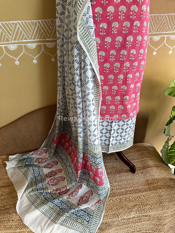  Bagh Print Suit