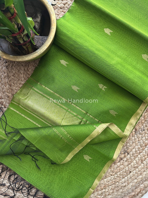 Zari Butti Maheshwari Saree