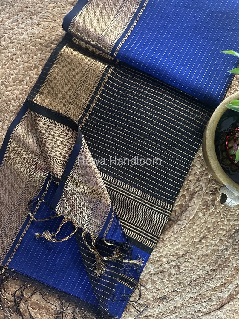 Maheshwari Zari Linning Saree