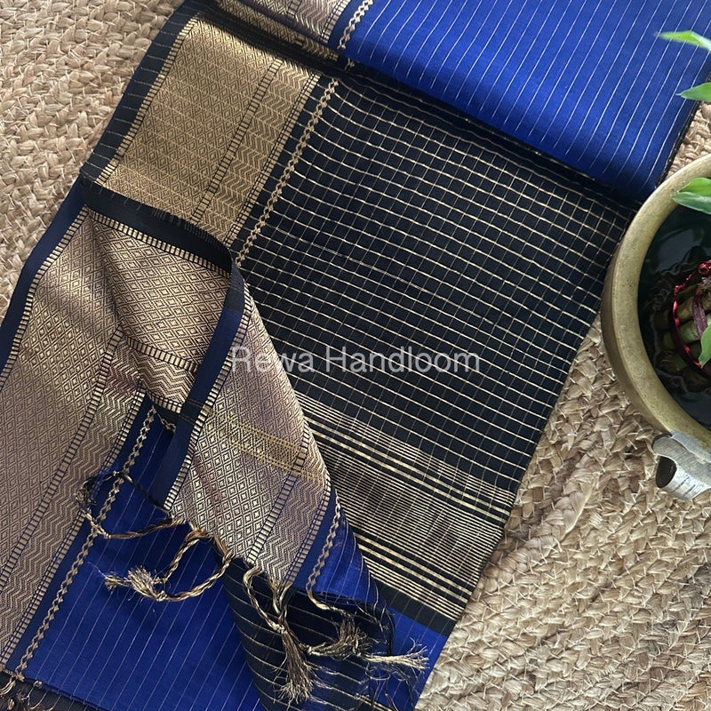 Maheshwari Zari Linning Saree