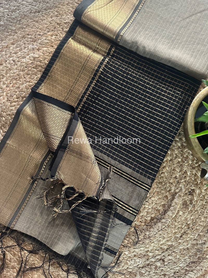 Maheshwari Zari Linning Saree