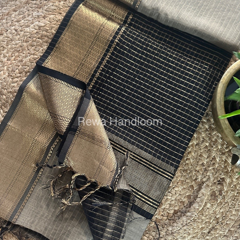 Maheshwari Zari Linning Saree