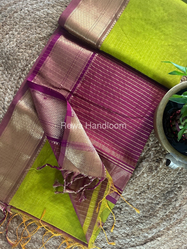 Maheshwari Zari Linning Saree 