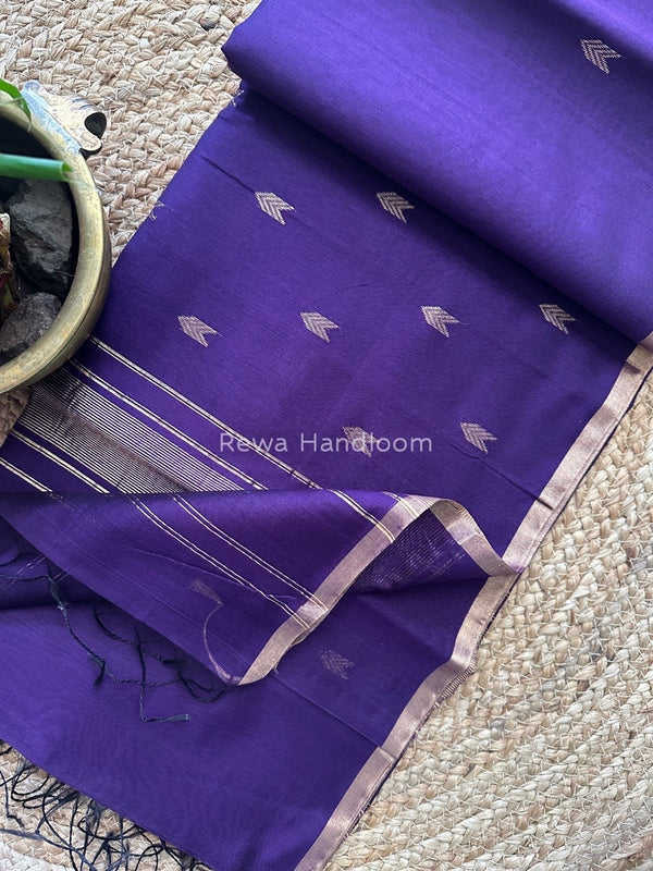  Zari Butti Maheshwari Saree