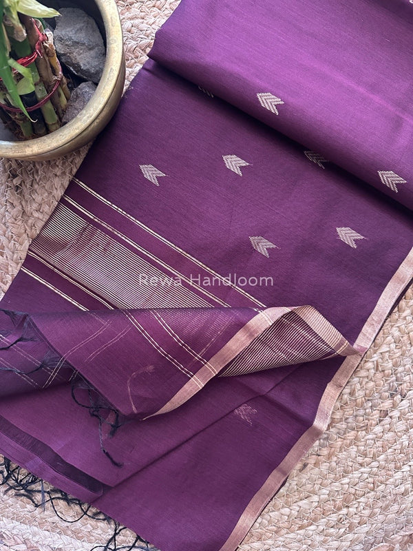  Zari Butti Maheshwari Saree