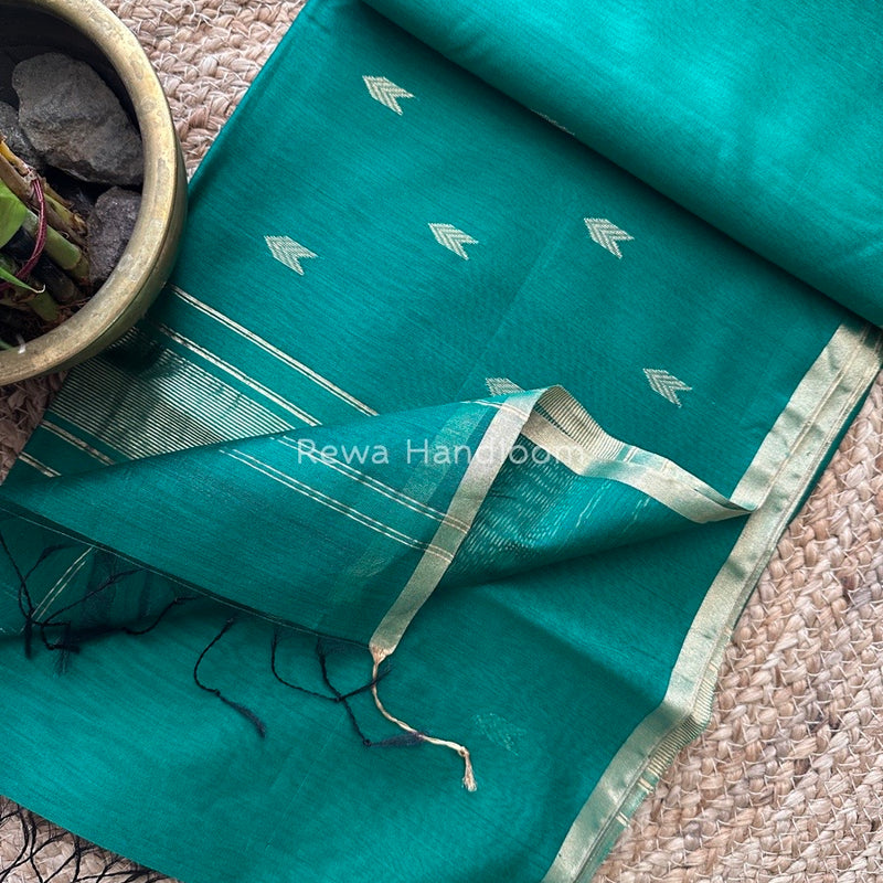  Zari Butti Maheshwari Saree