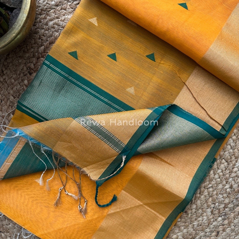  Zari Butti Maheshwari Saree