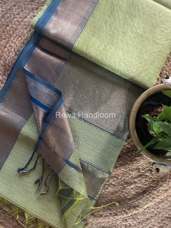 Maheshwari Zari Checks Saree 