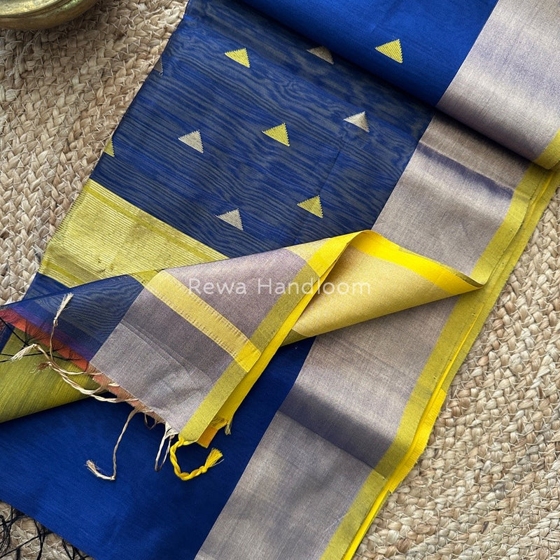  Zari Butti Maheshwari Saree