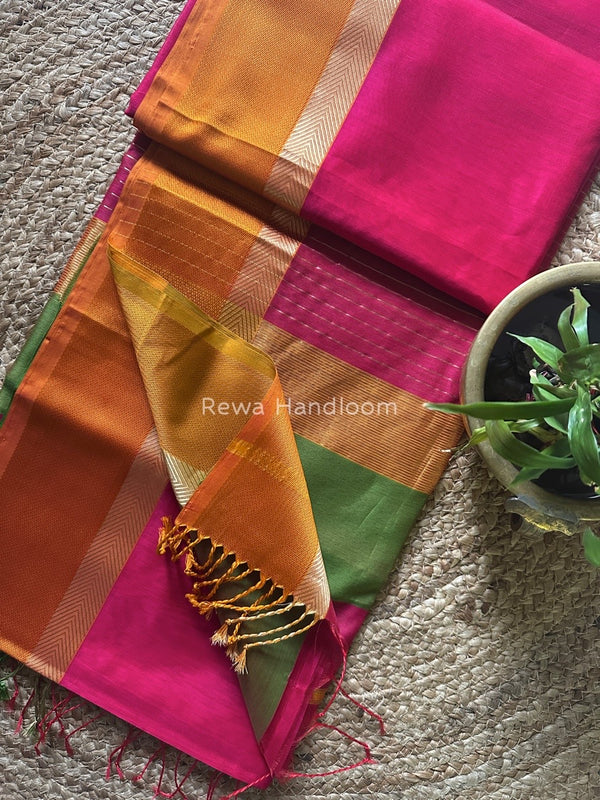 Ganga Jamuna Maheshwari Saree