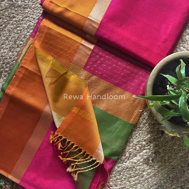Ganga Jamuna Maheshwari Saree