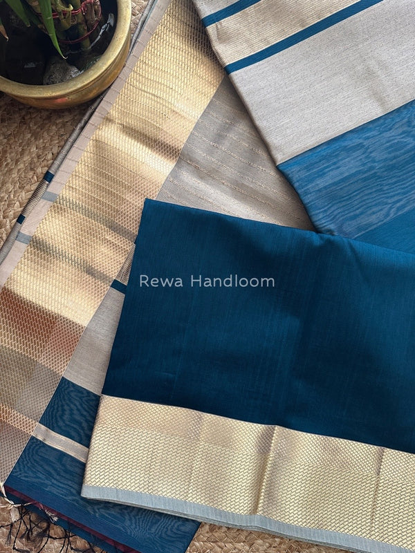  Resham Thread Border Saree
